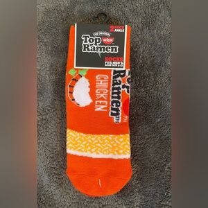NEW! NWT TOP RAMEN NOVELTY SOCKS - 2 PACK